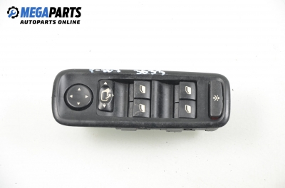 Window and mirror adjustment switch for Peugeot 807 2.2 HDi, 128 hp, 2002