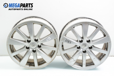 Alloy wheels for Renault Laguna III (2007-2015) 17 inches, width 7 (The price is for two pieces)