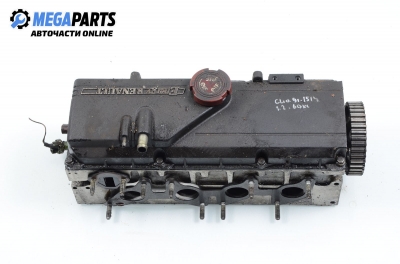 Engine head for Renault Clio 1.2, 60 hp, 5 doors, 1991