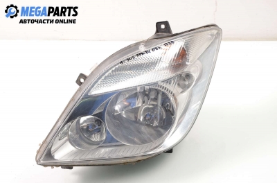 Headlight for Mercedes-Benz Sprinter 2.2 CDI, 109 hp automatic, 2006, position: left