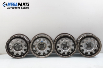 Steel wheels for Volkswagen Golf III (1991-1997) 14 inches, width 6 (The price is for the set)