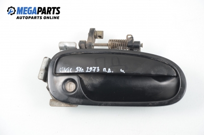 Outer handle for Honda Civic 1.4, 75 hp, hatchback, 3 doors, 1997, position: right