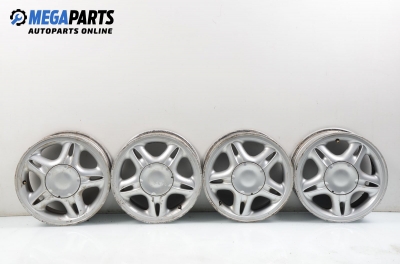 Alloy wheels for Renault Clio (1998-2005) 14 inches, width 5 (The price is for the set)