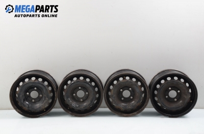 Steel wheels for Renault Megane (1996-2002) 13 inches, width 5.5 (The price is for the set)