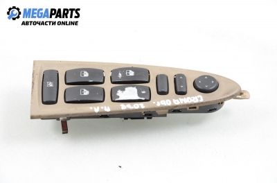 Window and mirror adjustment switch for Fiat Croma 1.9 D Multijet, 150 hp, station wagon, 2006, position: front - left