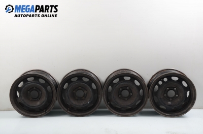 Steel wheels for Opel Omega B (1994-2004) 15 inches, width 6.5, ET 33 (The price is for the set)