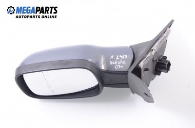 Mirror for Renault Scenic II 2.0 dCi, 150 hp, 2007, position: left