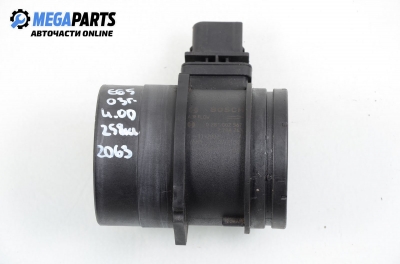Air mass flow meter for BMW 7 (E65, E66) 4.0 D, 258 hp automatic, 2003