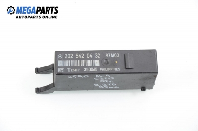 Modul beleuchtung für Mercedes-Benz C-Class 202 (W/S) 2.2 D, 95 hp, combi automatik, 1997 № 202 542 04 32