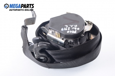 Seat belt for Volkswagen Polo 1.4 TDI, 70 hp, hatchback, 5 doors, 2006, position: front - left