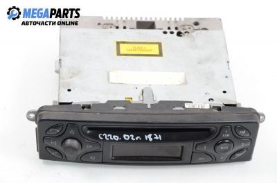 CD player for Mercedes-Benz C W203 2.2 CDI, 143 hp, coupe automatic, 2002