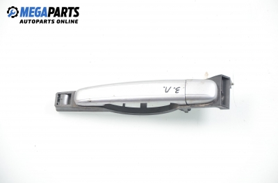 Outer handle for Peugeot 307 2.0 HDi, 90 hp, hatchback, 5 doors, 2000, position: rear - left