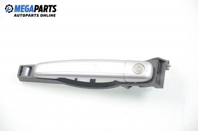 Outer handle for Peugeot 307 2.0 HDi, 90 hp, hatchback, 5 doors, 2000, position: front - left