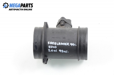 Air mass flow meter for Land Rover Freelander 2.0 DI, 98 hp, 5 doors, 1999 № Bosch 0 281 002 182