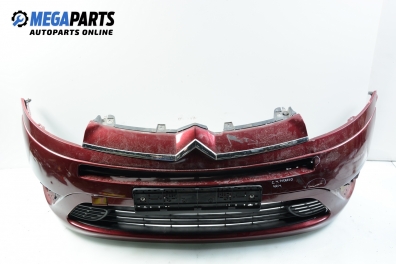 Front bumper for Citroen C4 Picasso 2.0 HDi, 136 hp automatic, 2007, position: front