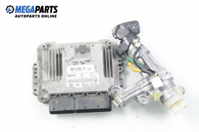 ECU mit zündschlüssel für Hyundai Santa Fe 2.2 CRDi, 150 hp, 2006 № Bosch 0 281 012 669
