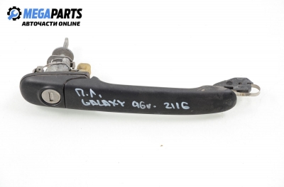 Outer handle for Ford Galaxy 2.0 16V, 116 hp, 1996, position: front - left