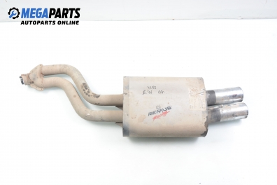 Muffler for BMW 3 (E46) 2.0 d, 136 hp, sedan, 2000