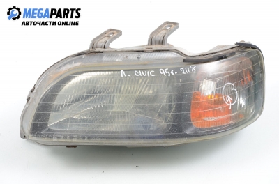 Headlight for Honda Civic 1.6 16V, 125 hp, hatchback, 5 doors, 1995, position: left