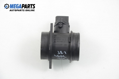 Air mass flow meter for Volkswagen Passat 1.8 T 20V, 150 hp, station wagon, 2001 № Bosch  0 280 218 063