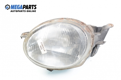 Headlight for Toyota Corolla (E110) 1.3, 75 hp, sedan, 1997, position: left