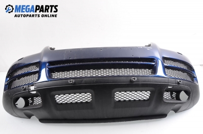 Front bumper for Volkswagen Touareg 3.2, 220 hp automatic, 2006, position: front