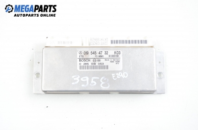 ASR module for Mercedes-Benz E-Class 210 (W/S) 2.9 TD, 129 hp, station wagon automatic, 1996 № Bosch 0 265 109 053