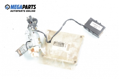 ECU incl. ignition key and immobilizer for Toyota Corolla (E110) 1.3, 75 hp, sedan, 1997 № 89661-1A760