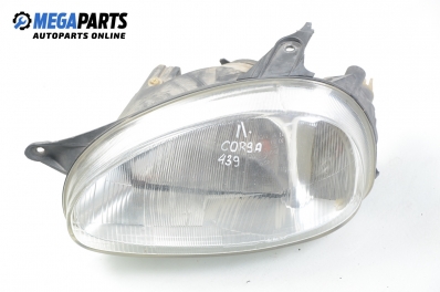 Headlight for Opel Corsa B 1.4, 60 hp, 3 doors, 1995, position: left