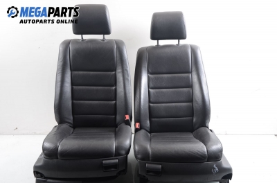 Electric heated leather seats for Volkswagen Touareg 3.2, 220 hp automatic, 2006