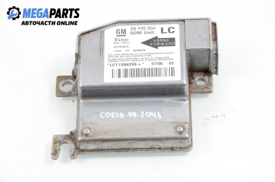 Airbag module for Opel Corsa C 1.0, 58 hp, 2002 № 24 439 954