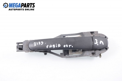 Outer handle for Skoda Fabia 1.4, 68 hp, hatchback, 2000, position: rear - left