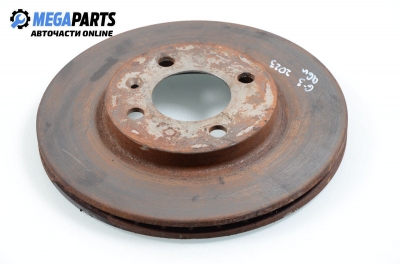 brake disc for Volkswagen Golf III 1.6, 101 hp, 3 doors, 1996, position: front