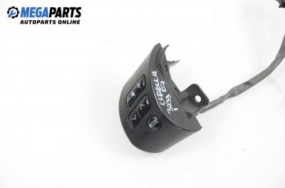 Audio control buttons for Toyota Corolla (E120; E130) 1.6 VVT-i, 110 hp, hatchback, 5 doors, 2007