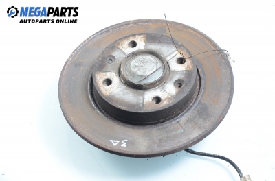 Knuckle hub for Peugeot 307 2.0 HDi, 107 hp, hatchback, 5 doors, 2004, position: rear - right