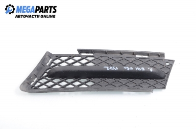 Bumper grill for BMW 3 (E90, E91, E92, E93) 2.0 D, 163 hp, station wagon automatic, 2006, position: left