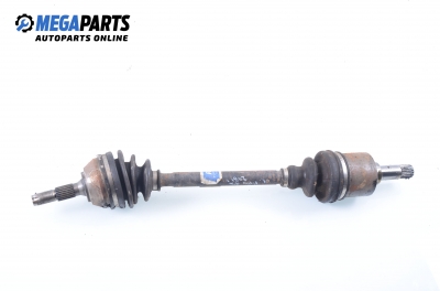 Driveshaft for Peugeot 106 1.0, 50 hp, 3 doors, 1993, position: left