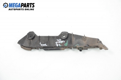 Bumper holder for Toyota Corolla (E120; E130) 1.6 VVT-i, 110 hp, hatchback, 5 doors, 2007, position: rear - right