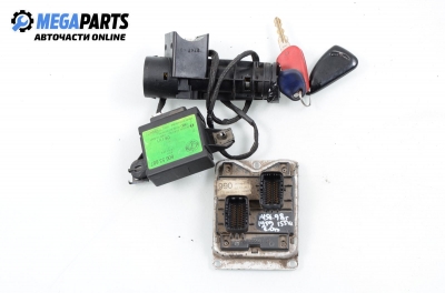 ECU mit zündschlüssel und wegfahrsperre für Alfa Romeo 156 2.0 16V T.Spark, 155 hp, sedan, 1998 № BOSCH 0 261 204 270