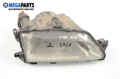 Scheinwerfer für Peugeot 306 1.6, 89 hp, hecktür, 5 türen, 1997, position: rechts
