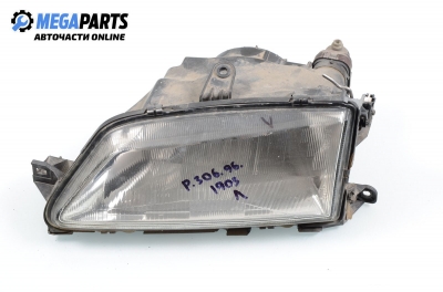 Scheinwerfer für Peugeot 306 1.4, 75 hp, hecktür, 3 türen, 1996, position: links