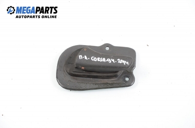 Inner handle for Opel Corsa B 1.5 TD, 67 hp, hatchback, 5 doors, 1994, position: front - left