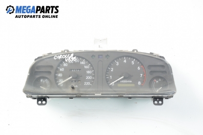 Instrument cluster for Toyota Corolla (E110) 1.3, 75 hp, hatchback, 3 doors, 1997