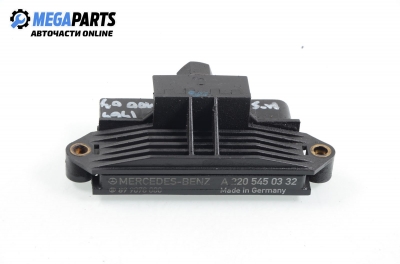 Glow plugs relay for Mercedes-Benz M-Class SUV (W163) (02.1998 - 06.2005) ML 400 CDI (163.128), № A2205450332