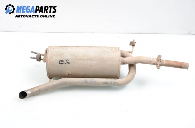 Schalldämpfer for Fiat Palio 1.2, 73 hp, combi, 1999, position: rückseite