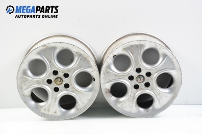 Alloy wheels for Alfa Romeo 166 (1998-2004) 17 inches, width 7.5 (The price is for two pieces)