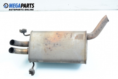 Rear muffler for Mercedes-Benz C-Class 203 (W/S/CL) 1.8 Kompressor, 143 hp, sedan, 2003