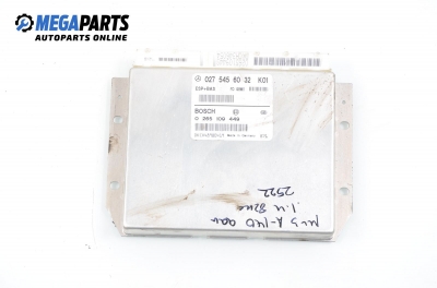 Computer ABS/ESP for Mercedes-Benz A-Class W168 1.4, 82 hp, 5 uși, 1999 № 027 545 60 32