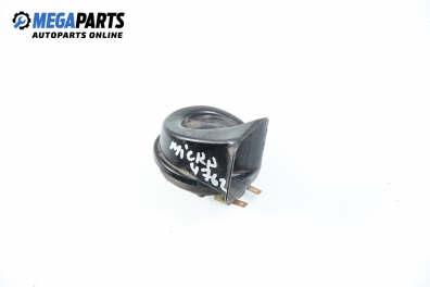 Horn for Nissan Micra (K12) 1.2 16V, 65 hp, hatchback automatic, 2003, position: left