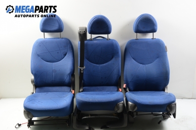 Seats set for Fiat Multipla 1.6 16V, 103 hp, 2000